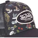 cappellino-trucker-nero-tattoo-tat-nr-di-von-dutch
