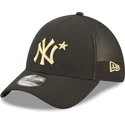 cappellino-trucker-nero-regolabile-con-logo-dorato-39thirty-all-star-game-dei-new-york-yankees-mlb-di-new-era
