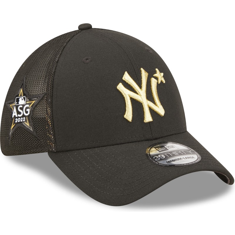 new-era-golden-logo-39thirty-all-star-game-new-york-yankees-mlb-black-fitted-trucker-hat