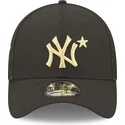 cappellino-trucker-nero-regolabile-con-logo-dorato-39thirty-all-star-game-dei-new-york-yankees-mlb-di-new-era