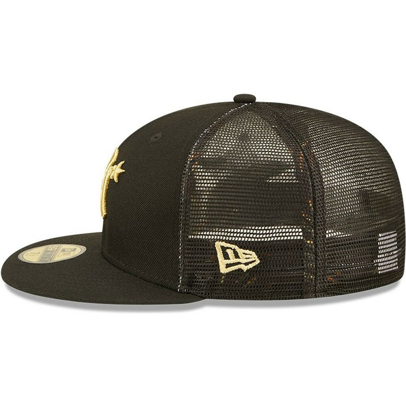 new-era-flat-brim-golden-logo-59fifty-all-star-game-new-york-yankees-mlb-black-fitted-trucker-hat