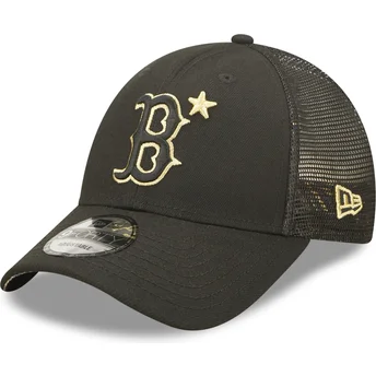 cappellino-trucker-nero-con-logo-dorato-9forty-all-star-game-dei-boston-red-sox-mlb-di-new-era