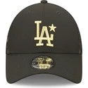 cappellino-trucker-nero-con-logo-dorato-9forty-all-star-game-dei-los-angeles-dodgers-mlb-di-new-era
