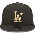 cappellino-trucker-piatto-nero-con-logo-dorato-9fifty-all-star-game-los-angeles-dodgers-mlb-di-new-era