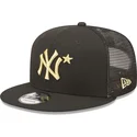 schwarze-flache-trucker-kappe-mit-goldenem-logo-9fifty-all-star-game-der-new-york-yankees-mlb-von-new-era