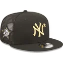 schwarze-flache-trucker-kappe-mit-goldenem-logo-9fifty-all-star-game-der-new-york-yankees-mlb-von-new-era