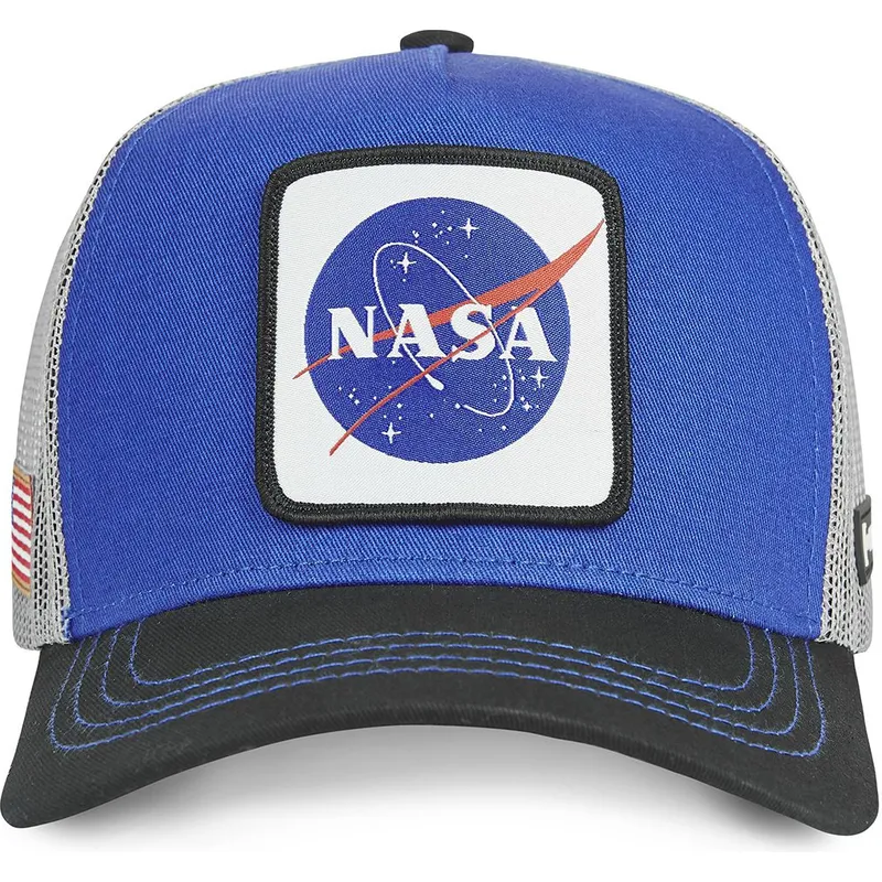 cappelli-curva-blu-snapback-nasa-di-capslab cappelli-curva-blu-snapback-nasa-di-capslab