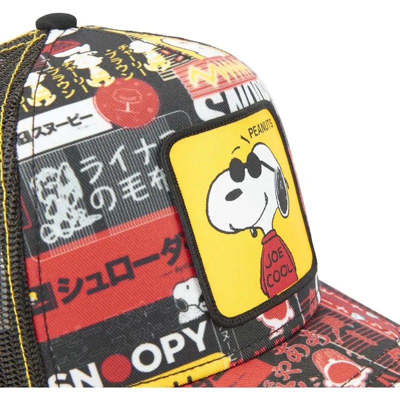 mutzen-gebogen-schwarz-snapback-snoopy-erdnusse-von-capslab