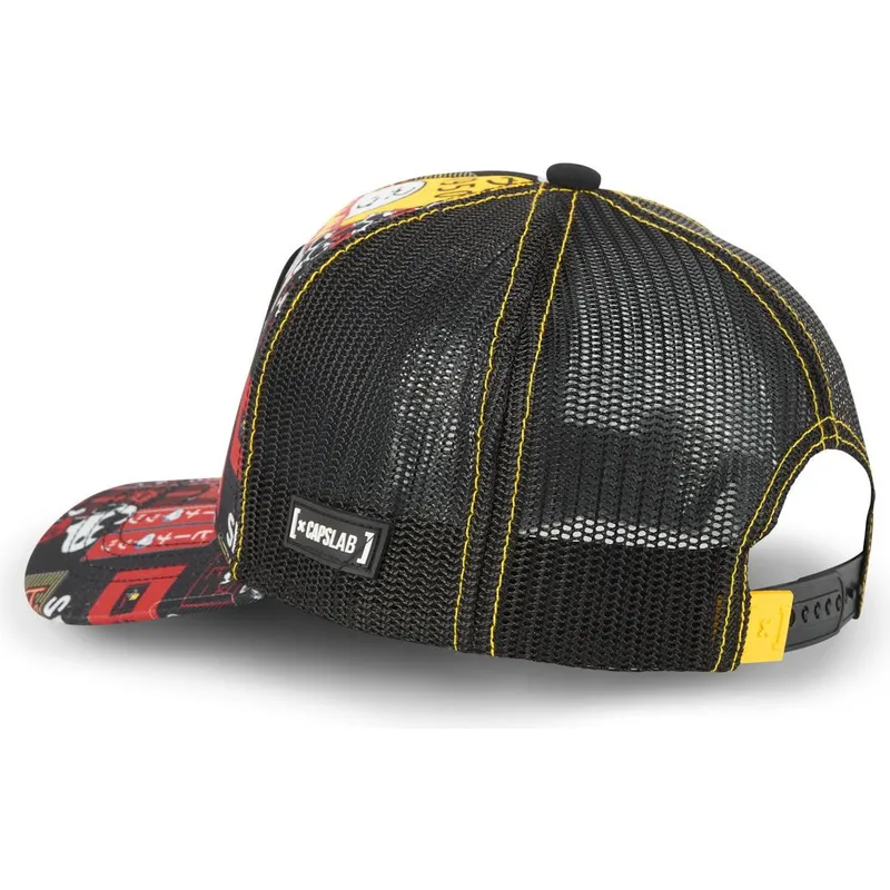 cappelli-curva-nero-snapback-snoopy-arachidi-di-capslab