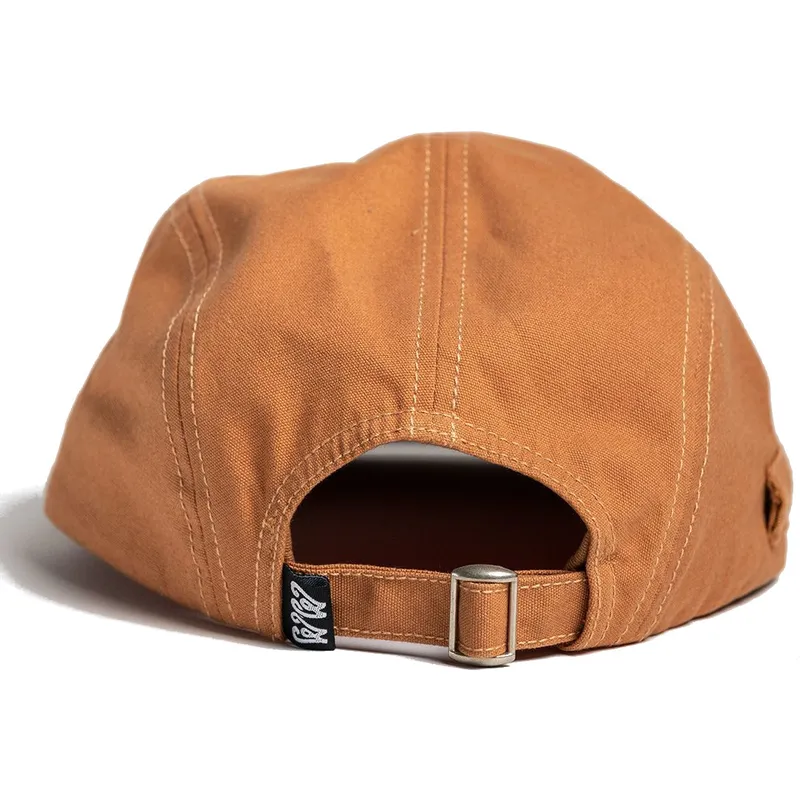 cappellino-6-panel-marrone-regolabile-starfire-ww13-di-wheels-and-waves