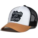 cappellino-trucker-bianco-nero-e-marrone-high-rider-ww16-di-wheels-and-waves