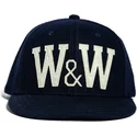 cappello-piatto-blu-navy-regolabile-varsity-ww28-di-wheels-and-waves