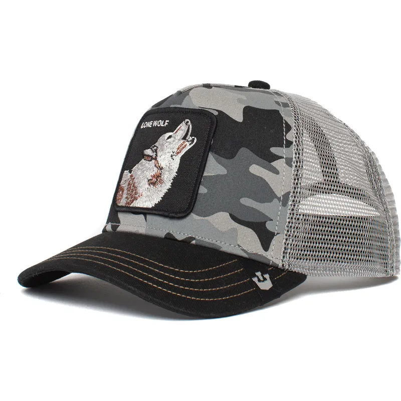 gorra-trucker-camouflage-gra-ulv-lone-wolf-lobo-solitario-dog-soldier-the-farm-fra-goorin-bros