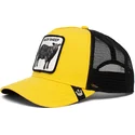 cappello-trucker-giallo-e-nero-pecora-the-black-sheep-the-farm-di-goorin-bros