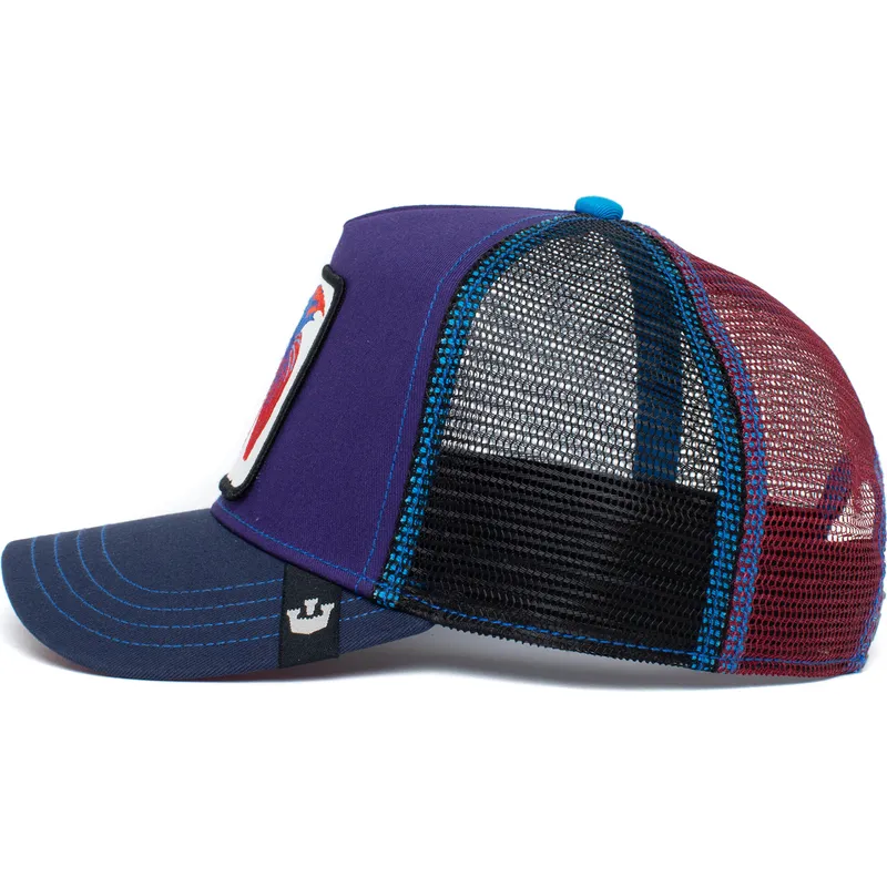 mutzen-gebogen-blau-snapback-pez-luchador-der-siam-fighter-yes-siam-the-farm-the-farm-von-goorin-bros