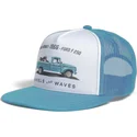 cappellino-trucker-piatto-bianco-e-blu-1966-ww23-di-wheels-and-waves