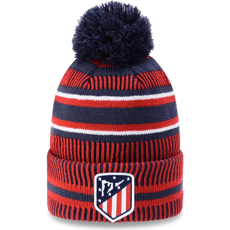 cappelli-pompon-rosso-sport-de-atletico-dei-atletico-de-madrid-lfp-di-new-era