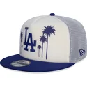 cappellino-trucker-piatto-bianco-e-blu-snapback-9fifty-all-star-game-di-los-angeles-dodgers-mlb-di-new-era