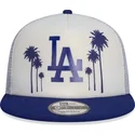cappellino-trucker-piatto-bianco-e-blu-snapback-9fifty-all-star-game-di-los-angeles-dodgers-mlb-di-new-era