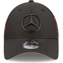 casquette-courbee-noire-et-rouge-ajustable-9forty-esports-grand-prix-mercedes-formula-1-new-era