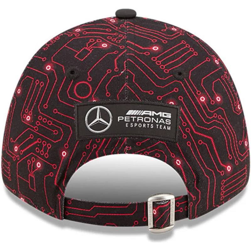 cappelli-curva-nero-cinghia-regolabile-9forty-esports-grand-prix-dei-mercedes-formula-1-di-new-era
