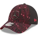 verstellbare-rote-und-schwarze-9forty-kappe-esports-grand-prix-von-mercedes-formel-1-von-new-era