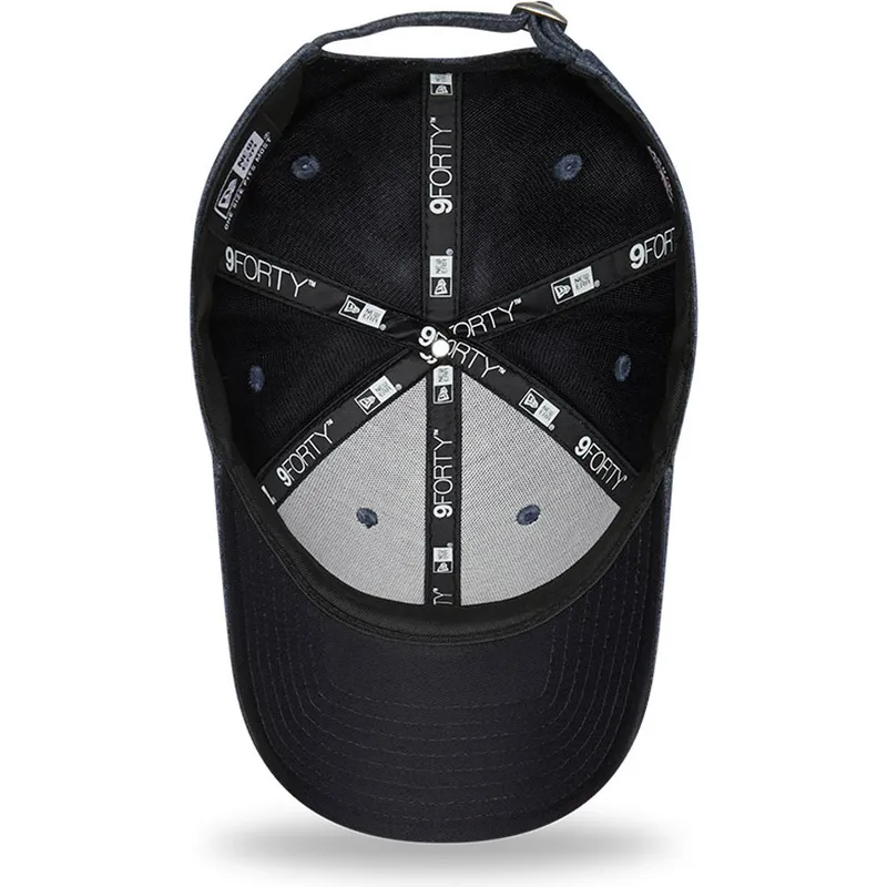 cappelli-curva-grigio-cinghia-regolabile-9forty-jersey-essential-dei-new-york-yankees-mlb-di-new-era