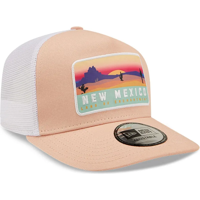 mutzen-gebogen-rosa-snapback-a-frame-von-new-era