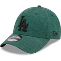 mutzen-gebogen-grun-verstellbares-band-negro-9forty-jersey-essential-der-los-angeles-dodgers-mlb-von-new-era