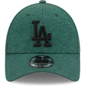 mutzen-gebogen-grun-verstellbares-band-negro-9forty-jersey-essential-der-los-angeles-dodgers-mlb-von-new-era