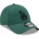 cappelli-curva-verde-cinghia-regolabile-negro-9forty-jersey-essential-dei-los-angeles-dodgers-mlb-di-new-era