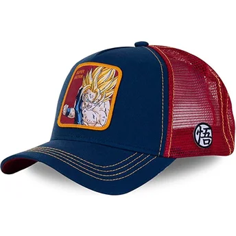 cappellino-trucker-blu-navy-e-rosso-son-goku-super-saiyan-say1-dragon-ball-di-capslab