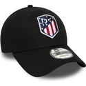 cappellino-curvo-nero-regolabile-9forty-dell-atletico-de-madrid-lfp-di-new-era