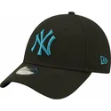 cappellino-curvo-nero-regolabile-con-logo-blu-per-bambino-9forty-league-essential-dei-new-york-yankees-mlb-di-new-era