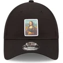 cappellino-curvo-nero-regolabile-9forty-patch-mona-lisa-le-louvre-di-new-era
