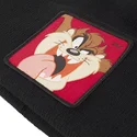schwarze-mutze-tasmanischer-teufel-bon-taz1-looney-tunes-von-capslab
