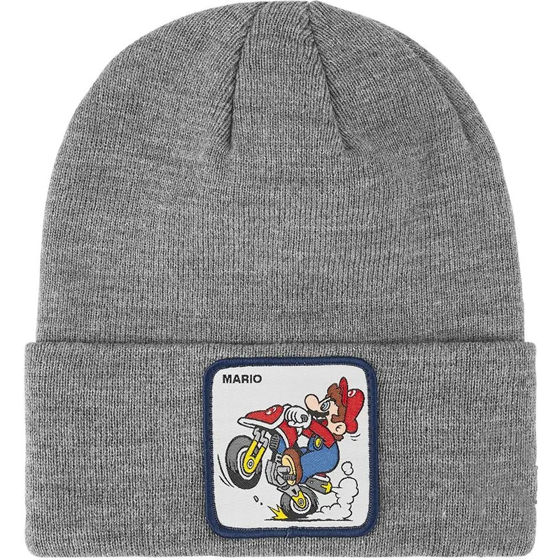 mutzen-grau-mario-super-mario-bros-von-capslab mutzen-grau-mario-super-mario-bros-von-capslab