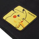 cappelli-nero-pikachu-pokemon-di-capslab