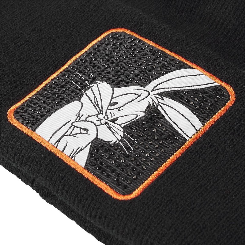 capslab-bugs-bunny-bon-tbu1-looney-tunes-black-beanie