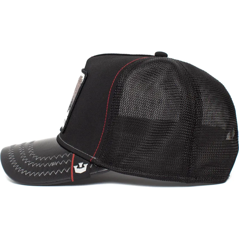 mutzen-gebogen-schwarz-snapback-the-farm-von-goorin-bros mutzen-gebogen-schwarz-snapback-the-farm-von-goorin-bros