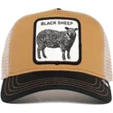 cappellino-trucker-marrone-bianco-e-nero-pecora-the-black-sheep-the-farm-di-goorin-bros