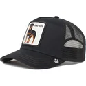 sort-trucker-kasket-med-rottweiler-hund-bad-boy-the-baddest-boy-the-farm-fra-goorin-bros