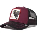 goorin-bros-the-bull-the-farm-bordeaux-og-sort-trucker-cap