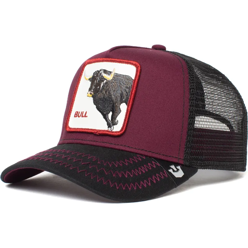 mutzen-gebogen-rot-snapback-the-farm-von-goorin-bros mutzen-gebogen-rot-snapback-the-farm-von-goorin-bros