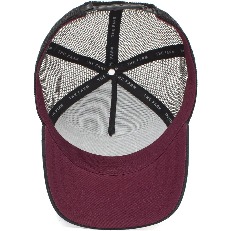 mutzen-gebogen-rot-snapback-the-farm-von-goorin-bros mutzen-gebogen-rot-snapback-the-farm-von-goorin-bros