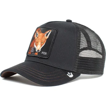 cappellino-trucker-nero-volpe-the-fox-the-farm-di-goorin-bros
