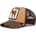 gorra-trucker-marrone-burro-the-ass-the-farm-di-goorin-bros
