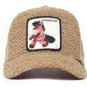 cappelli-curva-marrone-snapback-per-bambino-de-borreguillo-caballo-dei-peluche-horse-play-little-horsey-the-farm-the-farm-di-goo