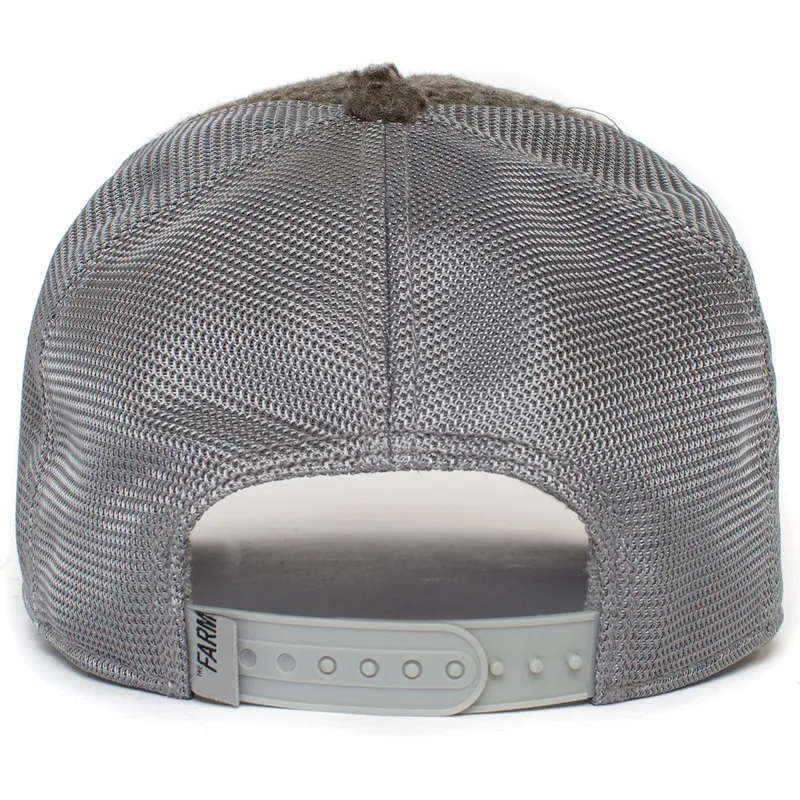 goorin-bros-brun-truckerkeps-med-farskinn-for-barn-med-mjukishast-horse-play-little-horsey-the-farm