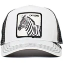 cappello-trucker-bianco-e-nero-per-bambino-zebra-extreme-little-stripe-the-farm-di-goorin-bros
